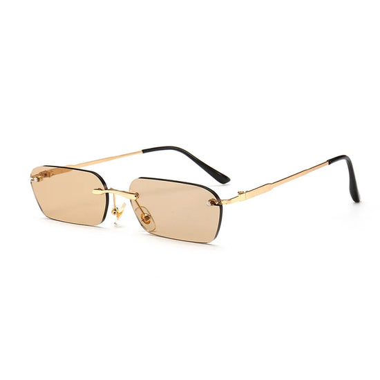 Rimless Sunglasses Trending Unisex