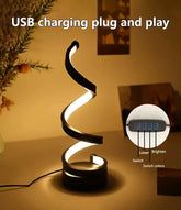 Spiral Night Lamp | LED Night Lamp | shop71