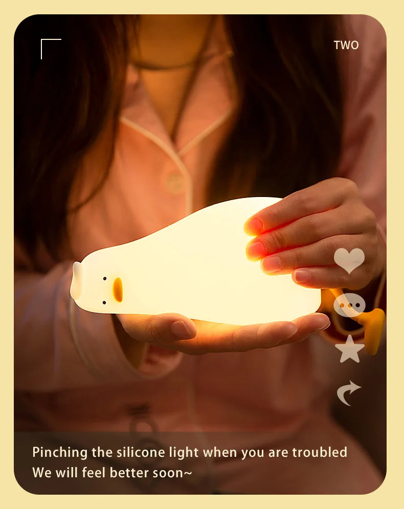 Duck Night Light | Silicone Night Light | shop71