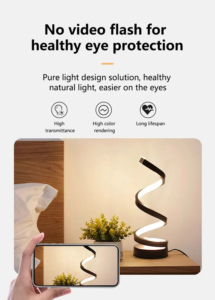 Spiral Night Lamp | LED Night Lamp | shop71