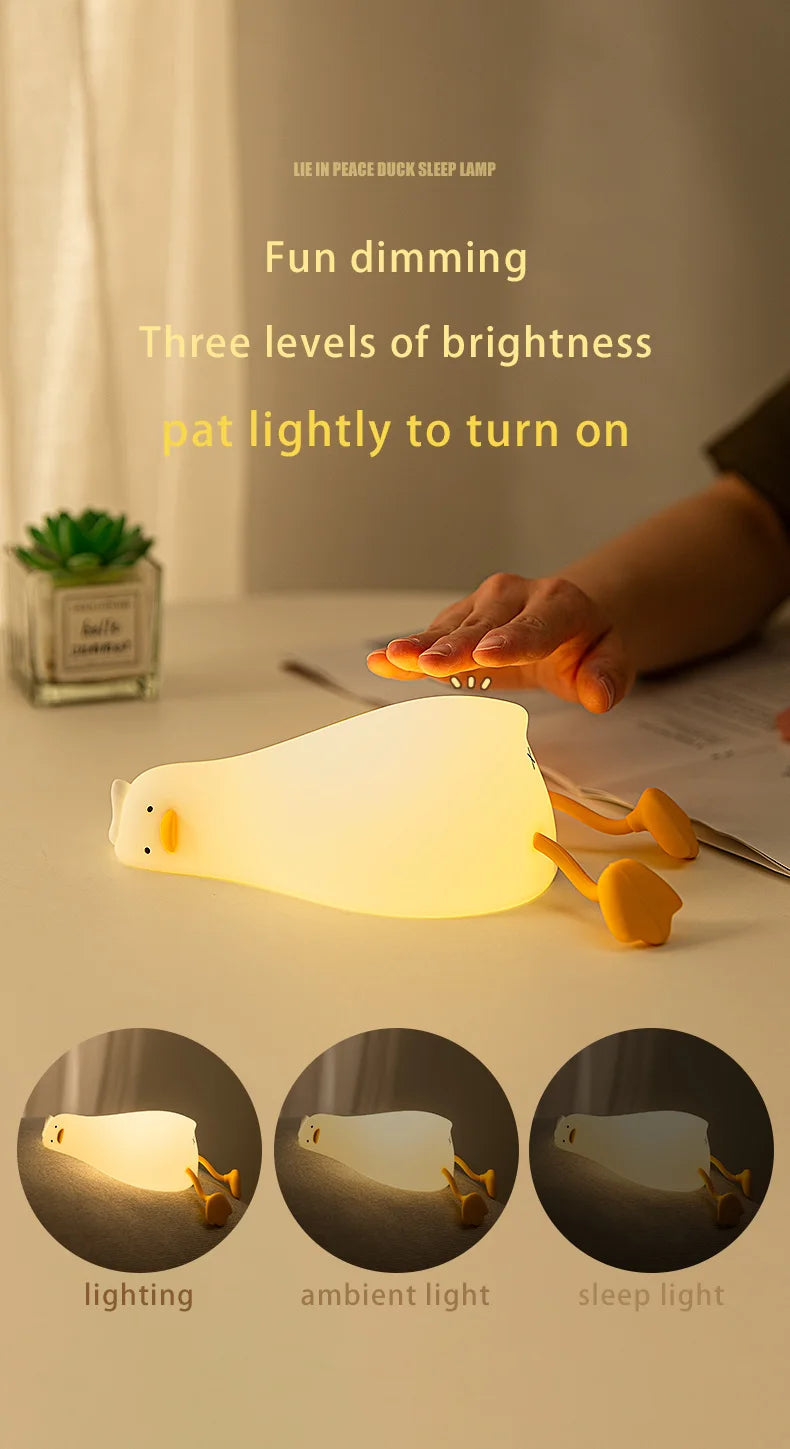 Duck Night Light | Silicone Night Light | shop71