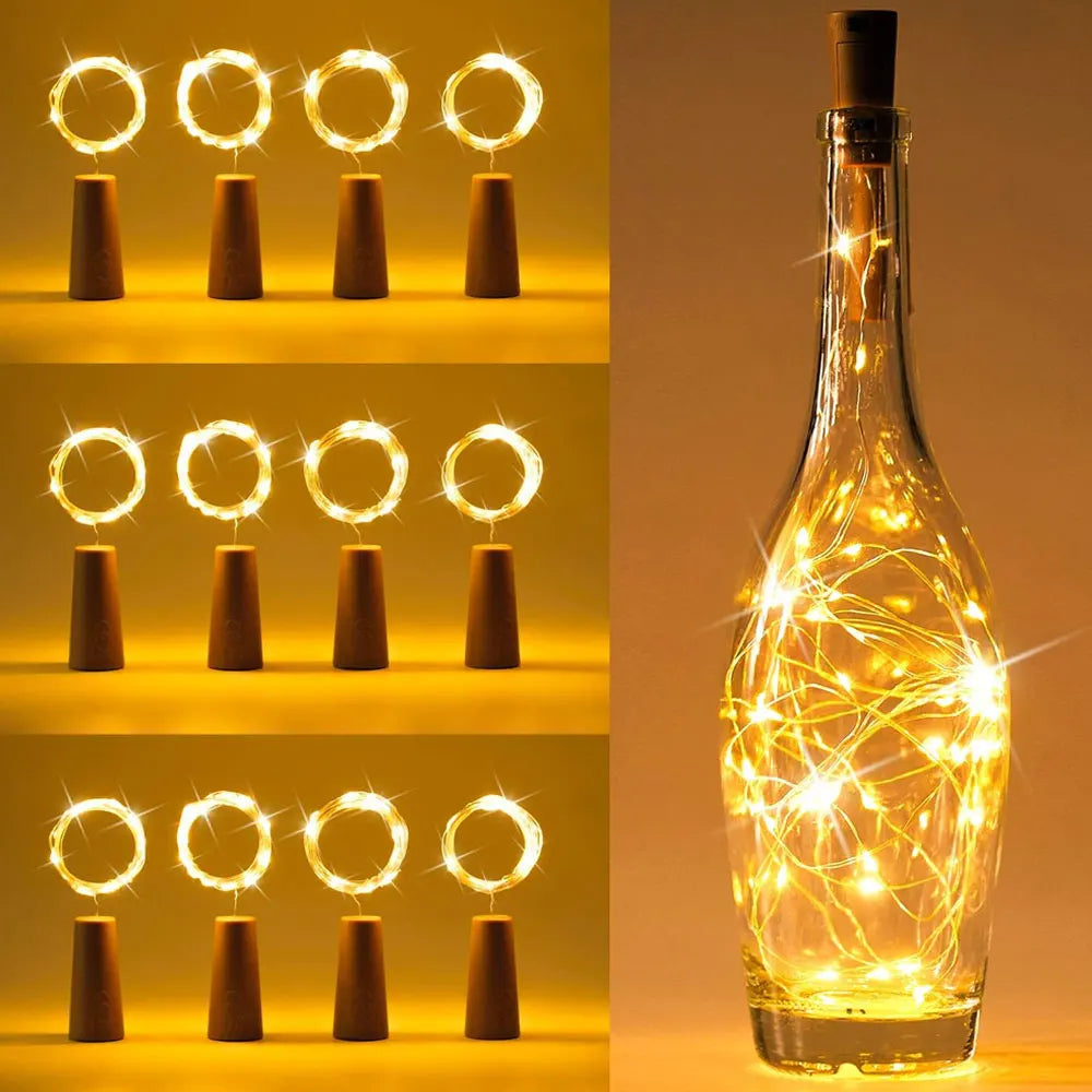 Cork Bottle Lights | LED Bottle Lights | shop71