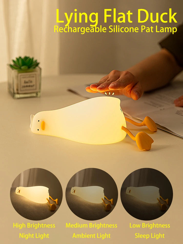 Duck Night Light | Silicone Night Light | shop71